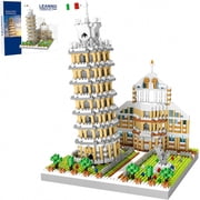 BrixVibe Leaning Tower of Pisa Building Set Compatible with Lego Architecture Collectible Model for Teems Adults 2500pcs