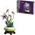thumbnail image 1 of BrixVibe Orchid Flowers Building Blocks Set Compatible with Lego Botanicals Plants for Adults 277pcs, 1 of 5