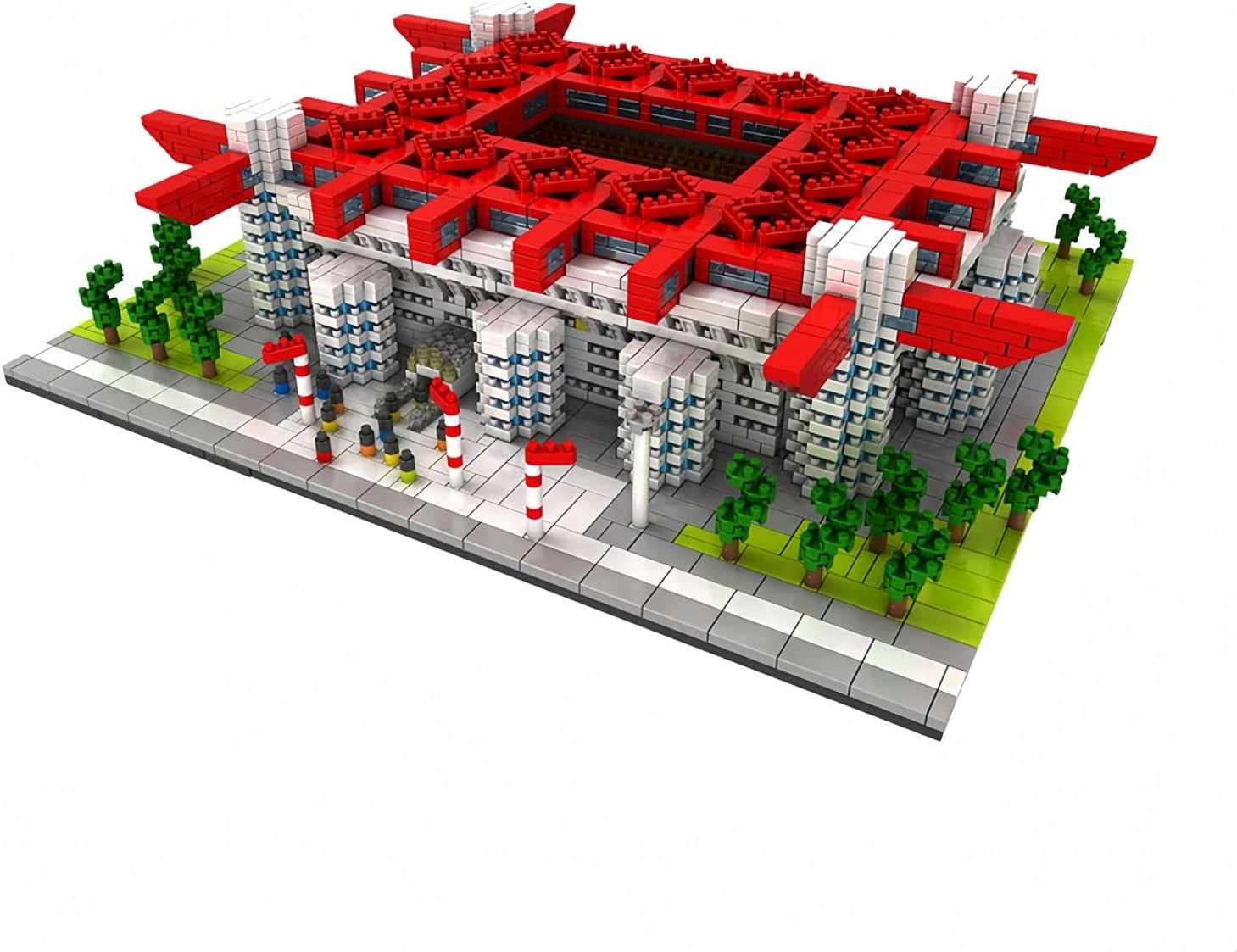 BrixVibe SAN SIRO Stadium Building Set Compatible with Lego ...