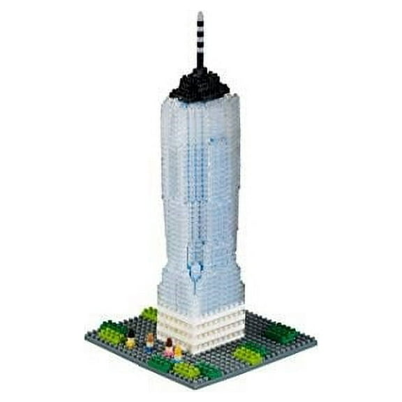 Brixies Brick Model 1 WORLD TRADE CENTER 3-D Model Brick Building Kit