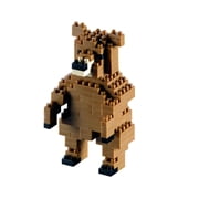 Brixies Brick Model BEAR 3-D Model Brick Building Kit
