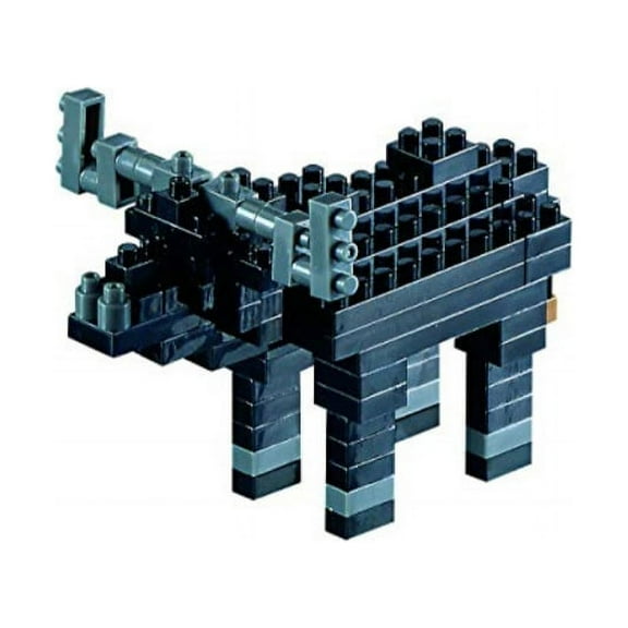 Brixies Brick Model BUFFALO 3-D Model Brick Building Kit