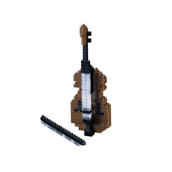 Brixies Brick Model DOUBLE BASS 3-D Model Brick Building Kit