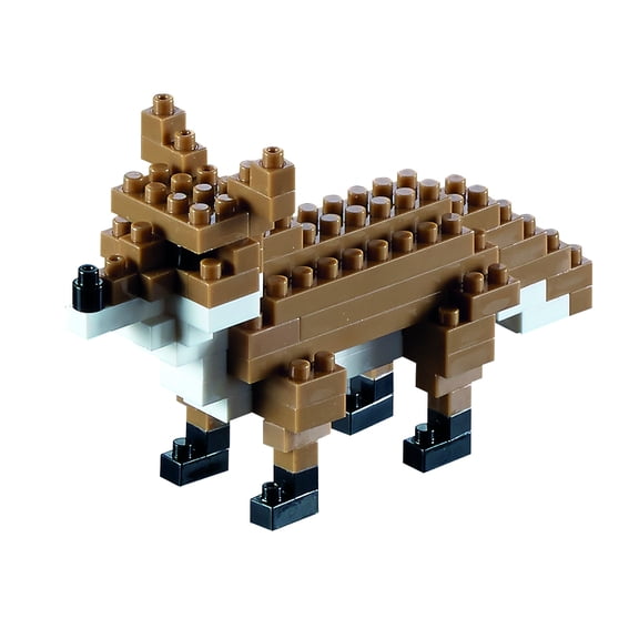 Brixies Brick Model FOX 3-D Model Brick Building Kit