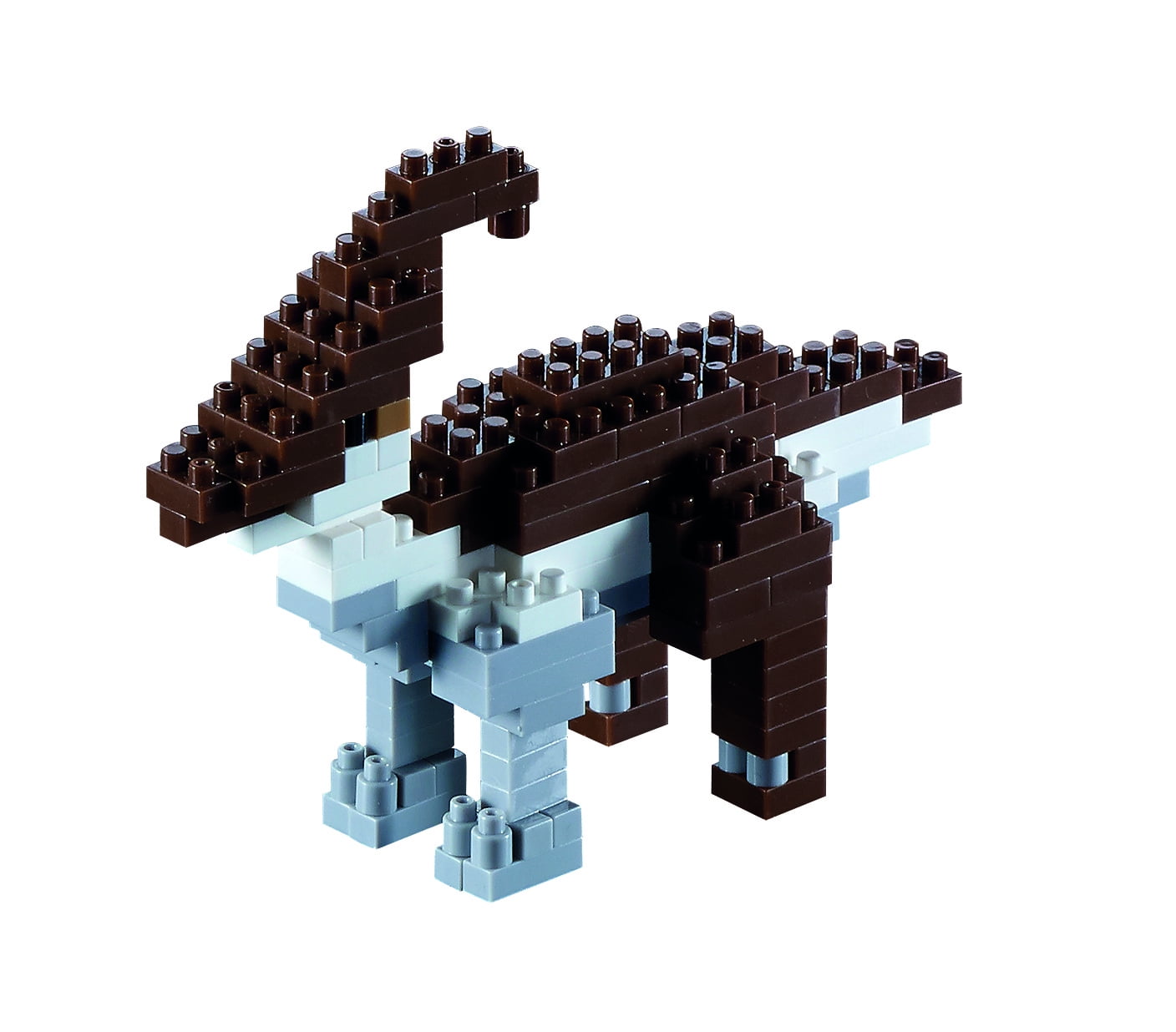 Brixies Brick Model PARASAUROLOPHUS 3-D Model Brick Building Kit