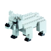 Brixies Brick Model POLAR BEAR Brick 5528593 Building Kit 90 Pieces