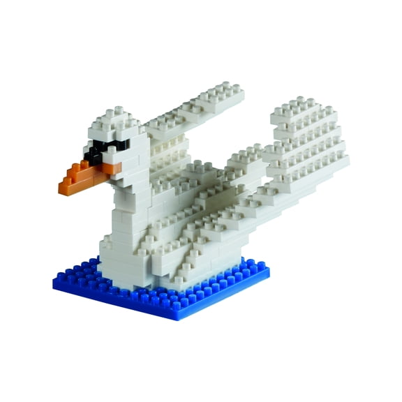 Brixies Brick Model SWAN 3-D Model Brick Building Kit