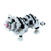 Brixies Brick Model WHITE TIGER 3-D Model Brick Building Kit