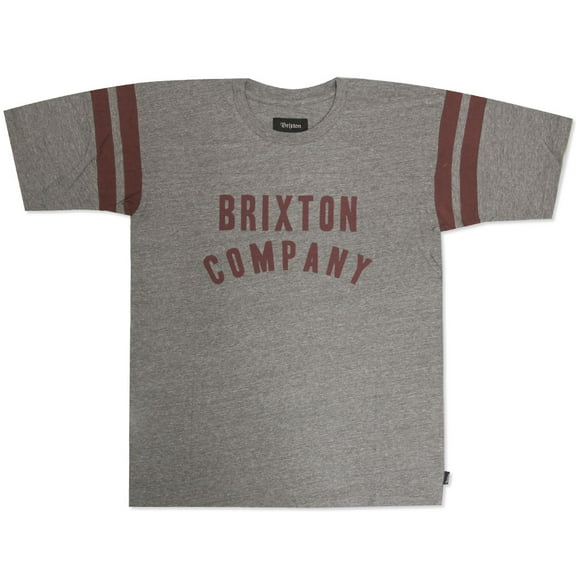 Brixton Barstow T-Shirt Heather Gray