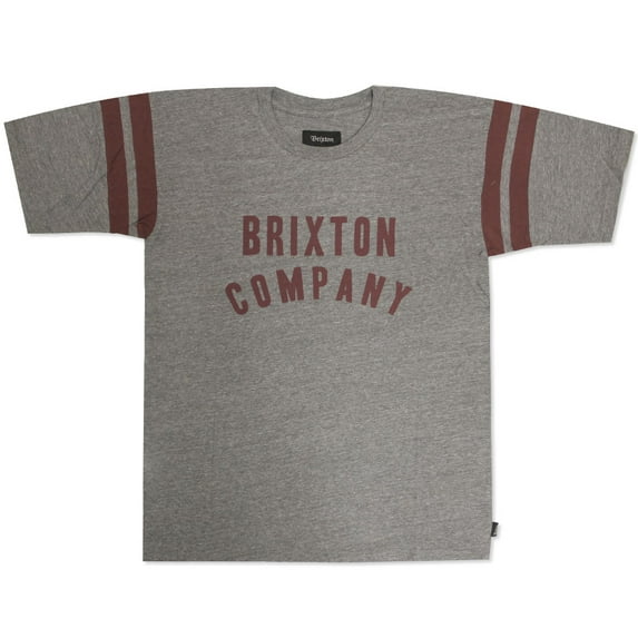 Brixton Barstow T-Shirt Heather Gray