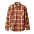 thumbnail image 1 of Brixton Bowery Flannel Long Sleeve Shirt Copper, 1 of 1