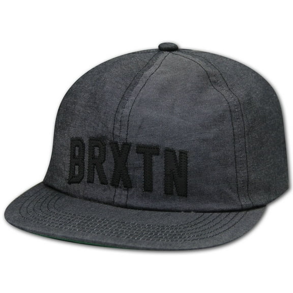 Brixton Hamilton Strapback Baseball Cap Black