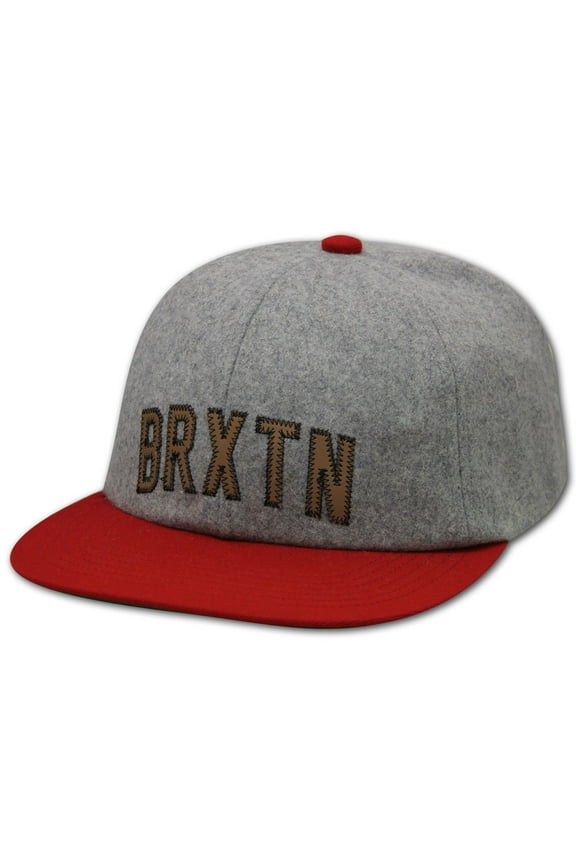 Hamilton Strapback Baseball Cap GrayRed