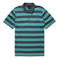 thumbnail image 1 of Brixton Hilt II Polo Knit Shirt Aqua Washed Navy, 1 of 1