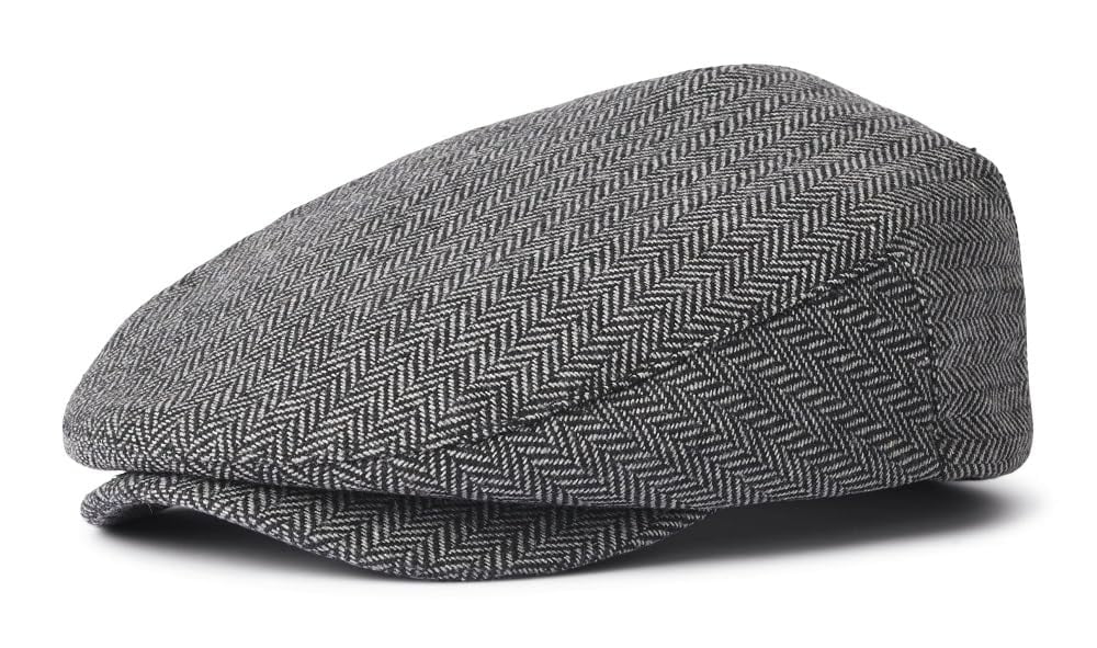 Brixton Hooligan Snap Cap Grey/Black MD (7 1/4)
