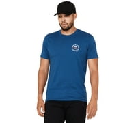 Brixton Men's Oath V Logo Graphic T-Shirt Blue XX-Large  US