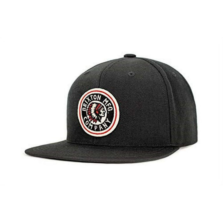 Brixton Men s Rival Medium Profile Adjustable Snapback Black Walmart