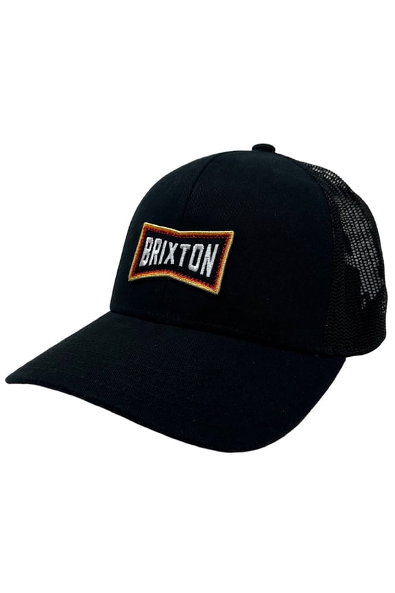 Men's Truss X MP Mesh Trucker Cap Hat (Black)