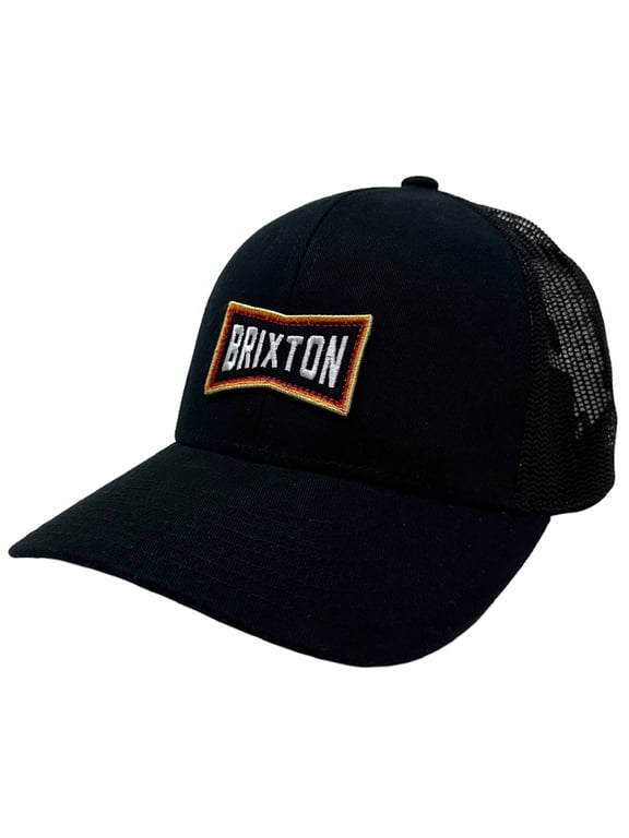 Men's Truss X MP Mesh Trucker Cap Hat (Black)
