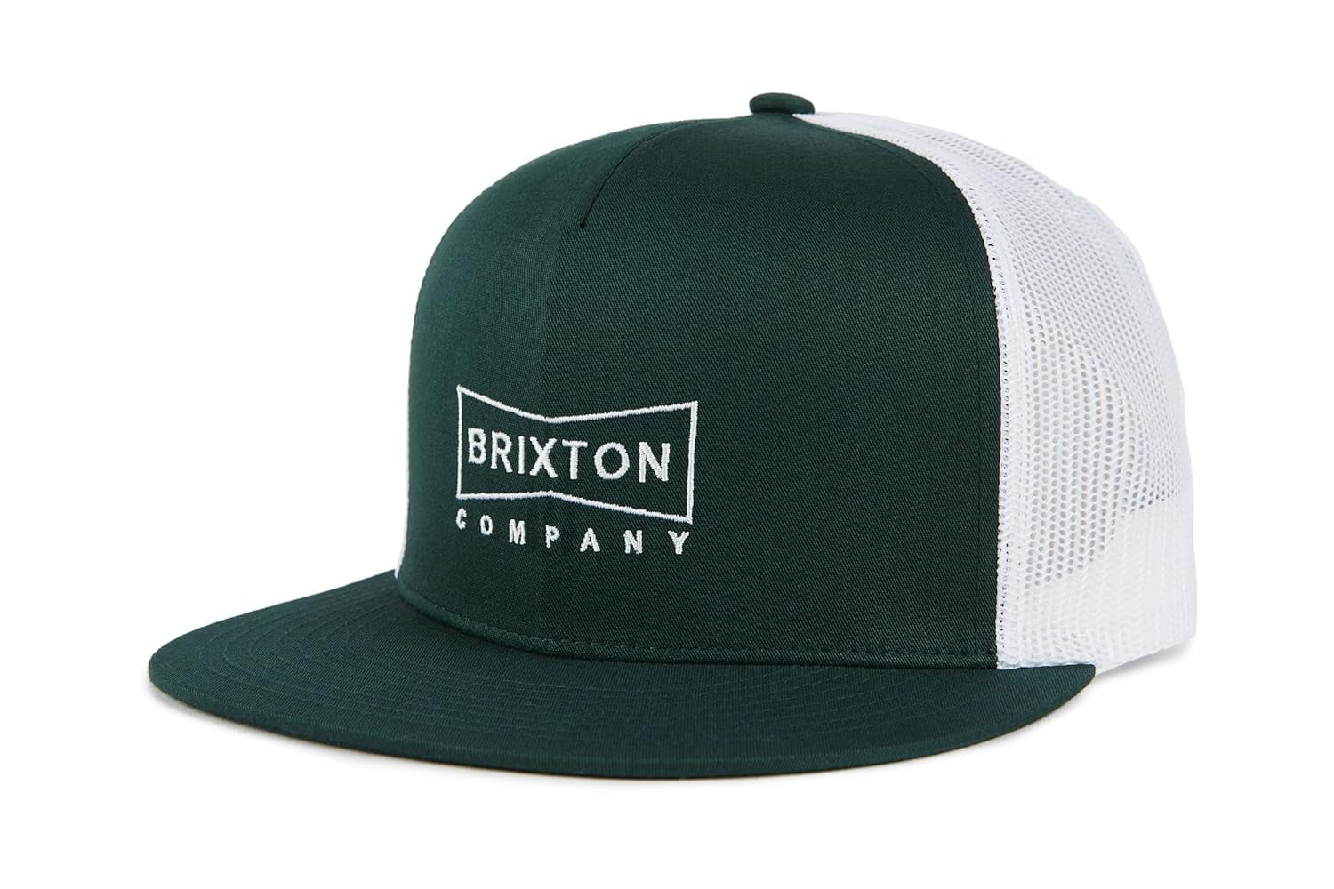 Brixton Men's Wheeler Snapback Baseball Cap - Cotton/Polyester Mesh Adjustable Hat