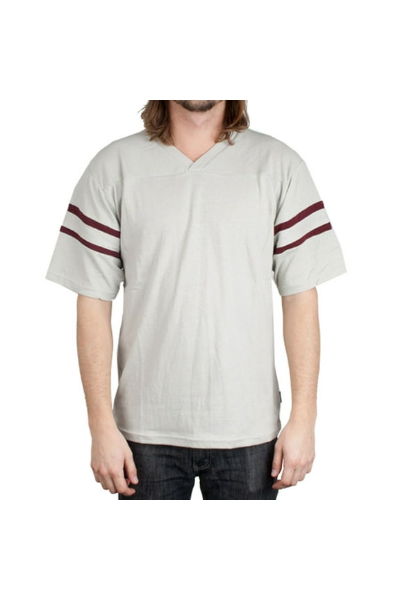 - Turner Cream Adult V-Neck Jersey T-Shirt - Medium