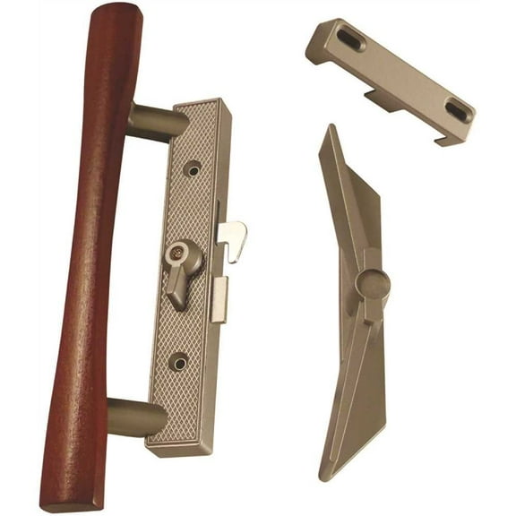 Brixwell 13-112x Patio Door Handle without Plate 3-15/16in CenteR-TO-Center Aluminum