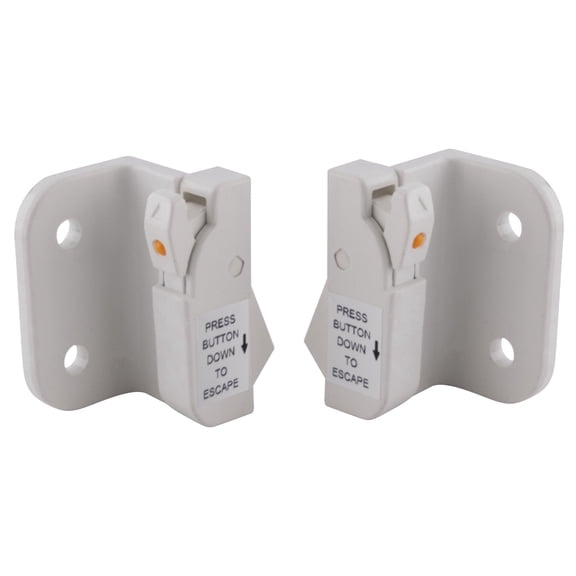 Brixwell Euro White Dual Action Window Opening Control Device Pair for Windows