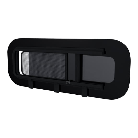 Brixwell DTBUNK009-INT 650mm x 250mm Universal Fit Glass Bunk Window With Internal Screen Privacy Tinted