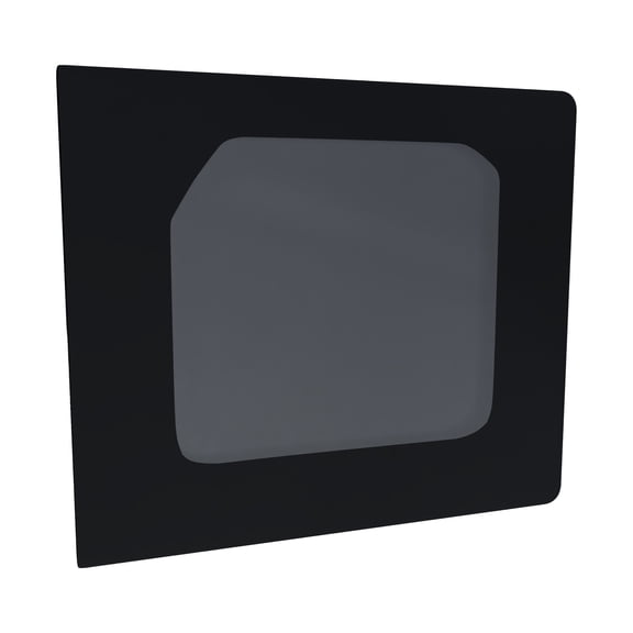 Brixwell DTRAM007 767mm x 666mm Ram ProMaster Van Glass Window,Driver Side Third Fixed Window Position Privacy Tinted