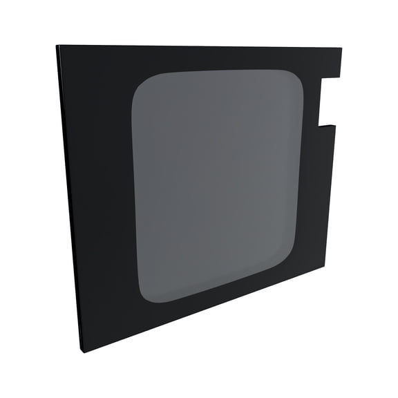 Brixwell DTRAM013 826mm x 665mm Ram ProMaster Van Glass Window,Passenger Side Barn Door Fixed Window Position Privacy Tinted