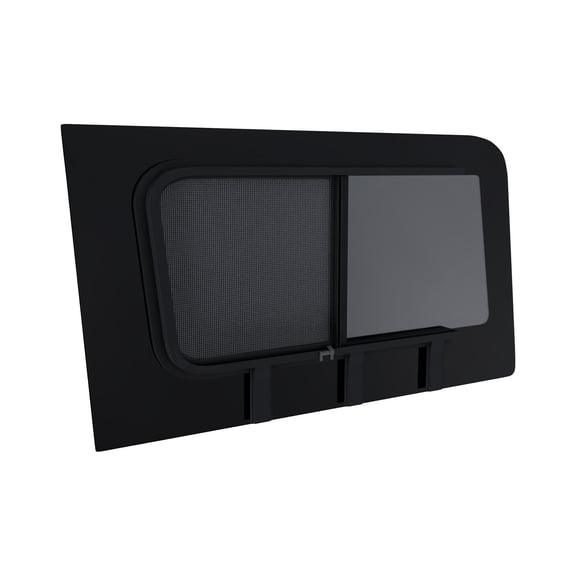 Brixwell DTSPCR012-INT 1290mm x 768mm Glass Window For Mercedes Sprinter,Passenger Side Third Sliding with Internal Screen Window Position Privacy Tinted
