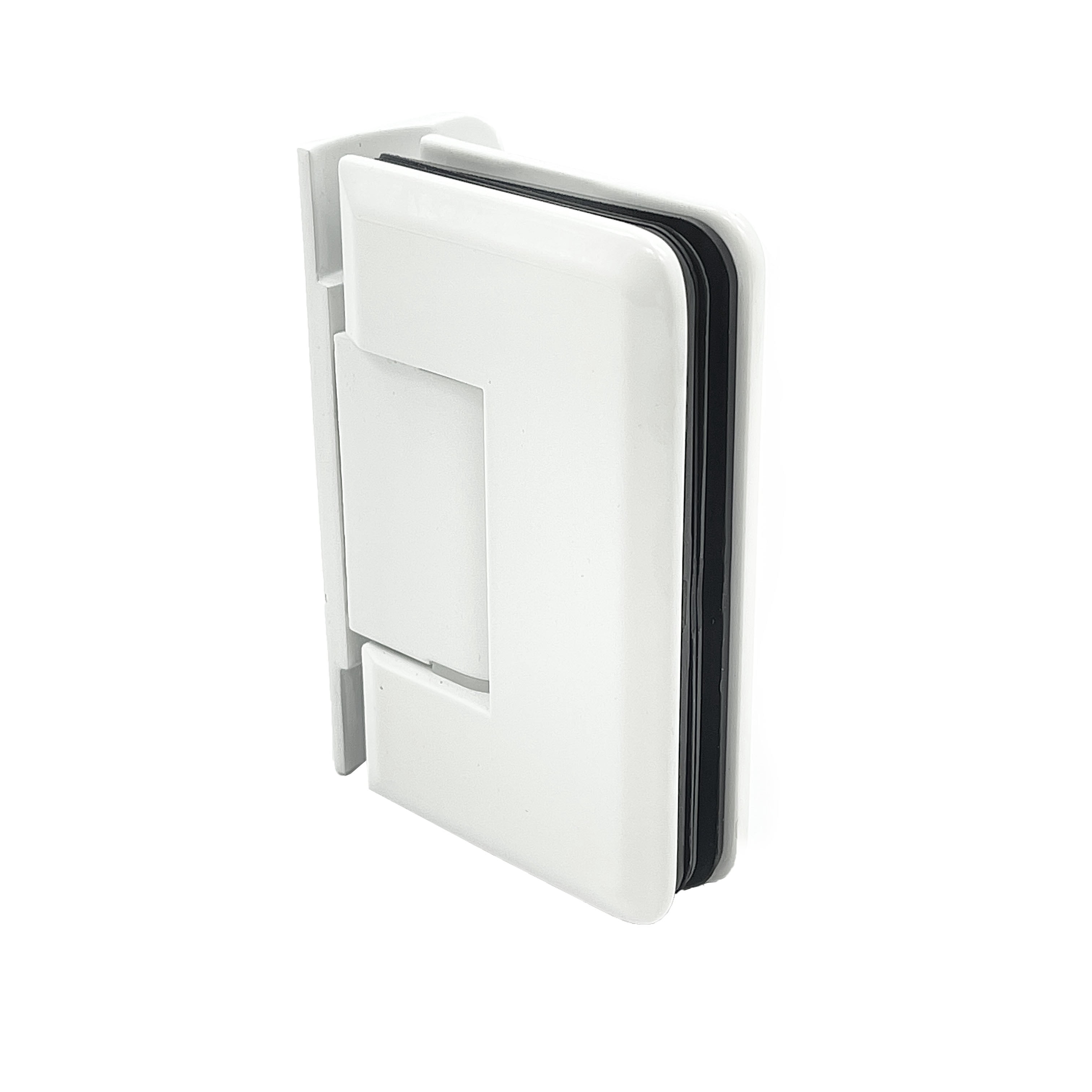 Brixwell Premier Series Glass To Wall Shower Door Hinge - Brass, For 3/8" & 1/2" Glass 10 thumbnail image