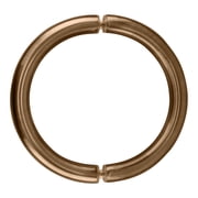 Brixwell HC-6BTB-ACP 6 Inches Center To Center Circular Style Shower Door Handle Back To Back Mount Antique Copper
