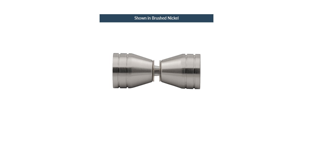 Brixwell KDBTBAB Deluxe Series Glass Door Knob Back to Back Mount Antique Brass