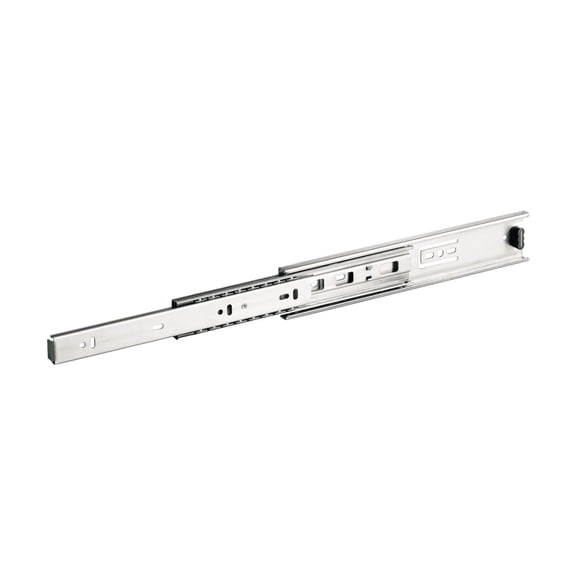 Brixwell QHH7-004 Steel Side Mounted Slide, Full Extension 11 4/5" Installation Length 12" Extension Length 88 lbs Load Bearing Capacity