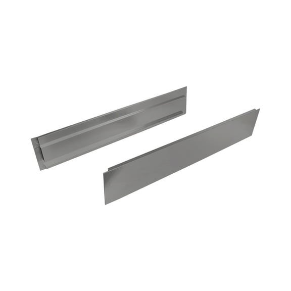 Brixwell QIKN-013 Double Wall Drawer System Frame 21" Length Gray Finish