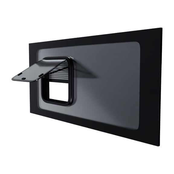 Brixwell RAWS001L 1410mm x 666mm Ram ProMaster Van Glass Window,Driver Side First Slider with Single Awning with One Fly Screen Window Position Privacy Tinted