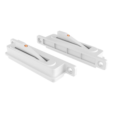 Brixwell Single Action Window Opening Control Device White Set for Casement & Awning Windows