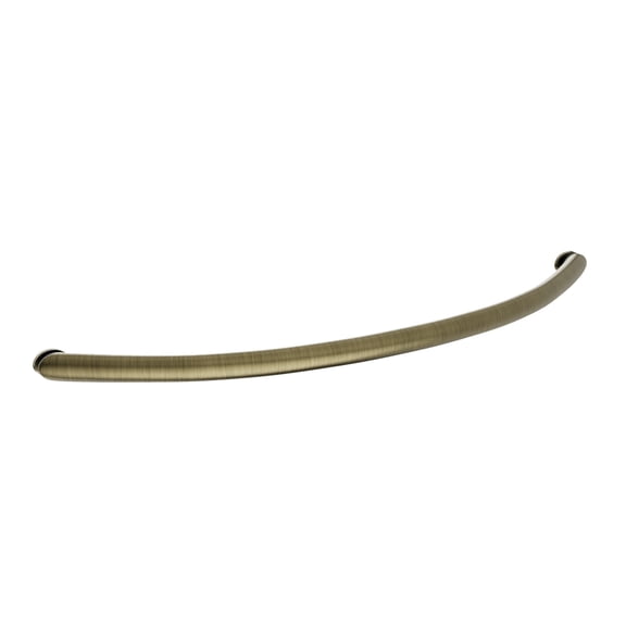 Brixwell TBR-24SM-AB 24 Inches Center to Center Arch Series Crescent Towel Bar Single Mount Antique Brass