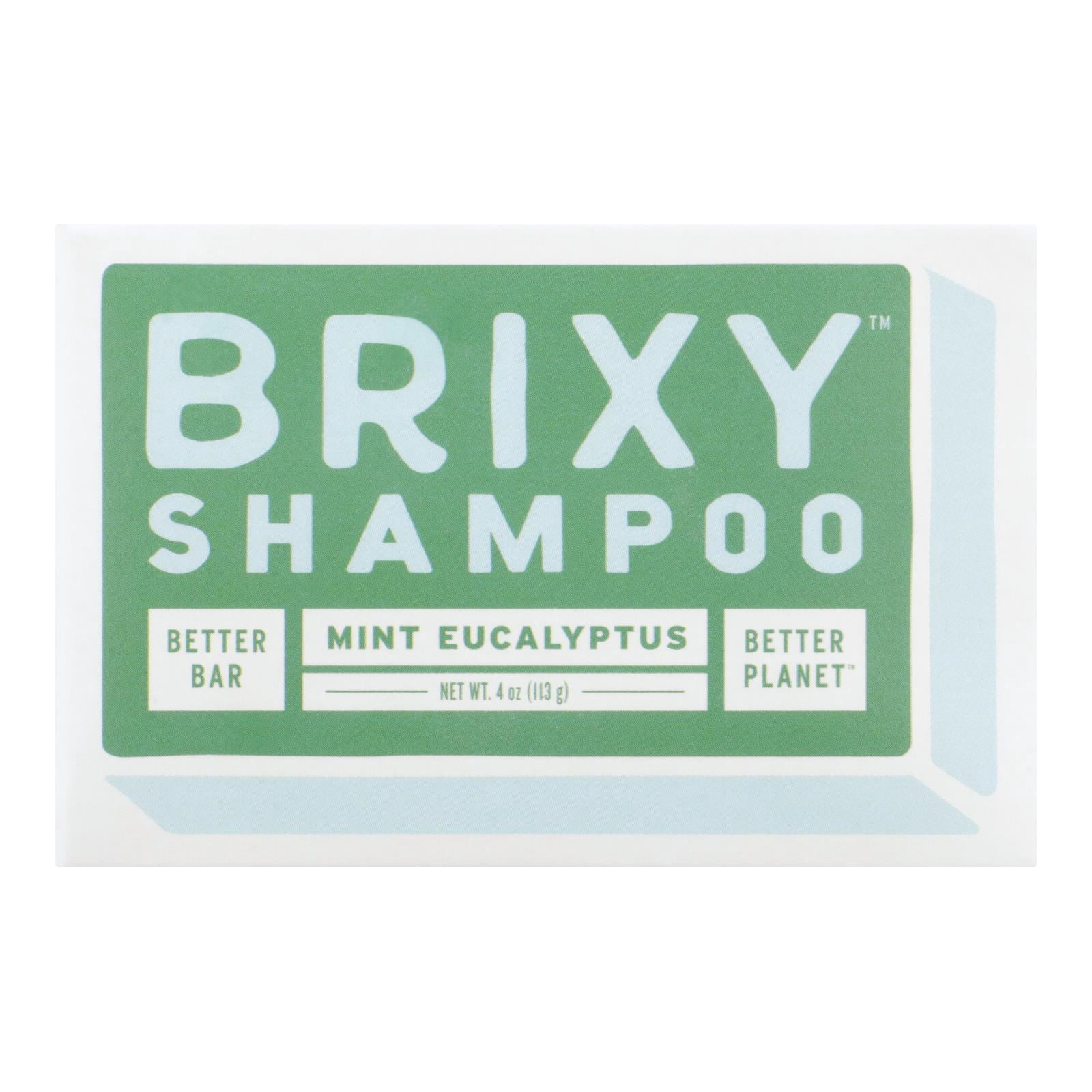 Brixy - Shampoo Bar Mint Euclypt - 1 Each -4 OZ - Walmart.com