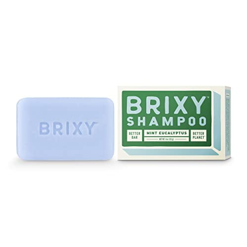 Brixy - Shampoo Bar Mint Eucalyptus - 1 Each -4 Oz