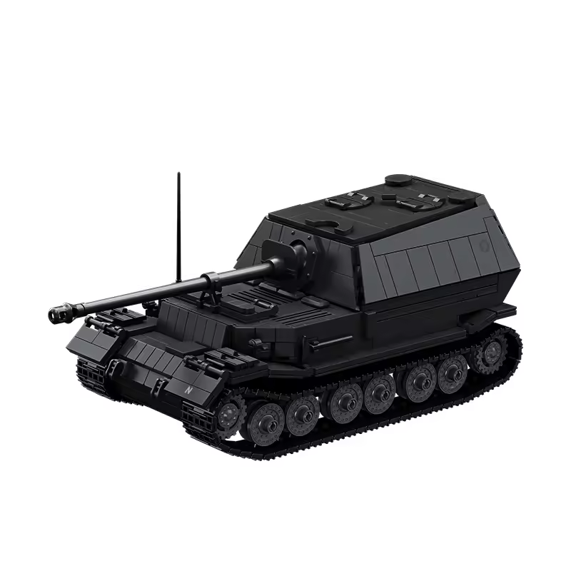 Brixzonecho Jagdpanzer Tiger P Tank Building Set Destroyer Compatible with Lego Military Vehicle Model for Adult Home Office Decor