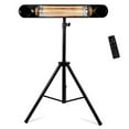 thumbnail image 1 of Briza Infrared Patio Heater - Electric Patio Heater - Outdoor Heater - Indoor/Outdoor Heater - Wall Heater - Garage Heater - Portable Heater - 1500W - use with Stand - Mount to Ceiling/Wall, 1 of 6