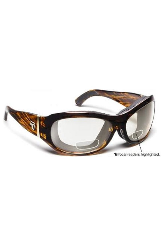 Briza Sharp View Clear Plus 2.50 Reader Sunglasses- Sunset Tortoise - Small & Large