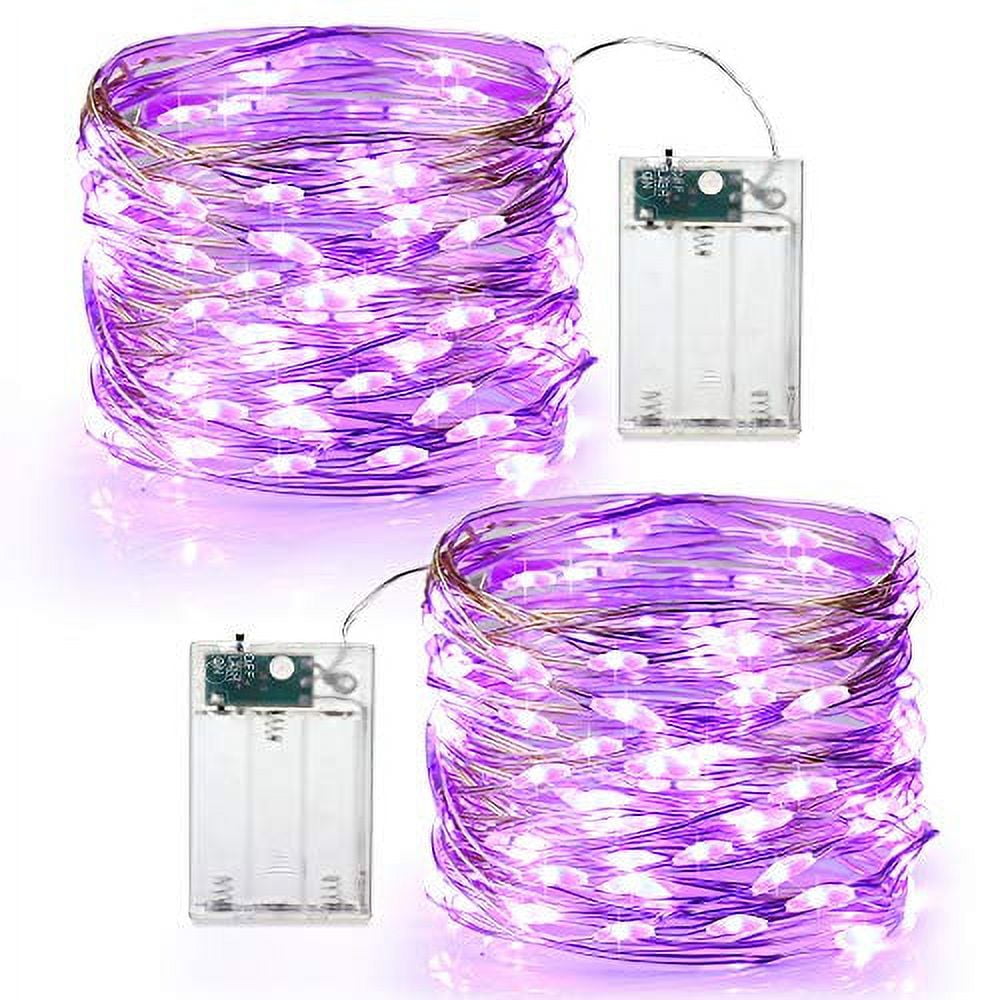 Brizled Halloween Lichterkette - 372 LED Cluster Lichter Mit Timer, 19,6m