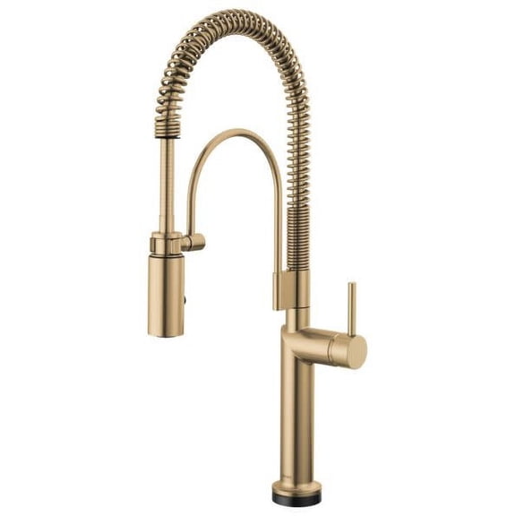 Brizo 64375Lf-Lhp Odin 1.8 GPM Semi-Professional Kitchen Faucet - Gold