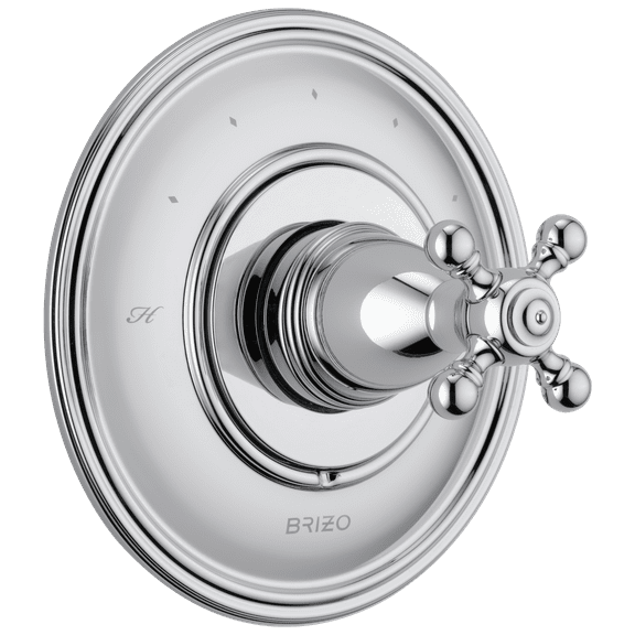 Brizo Brizo Traditional: Sensori Thermostatic Valve Trim - Cross