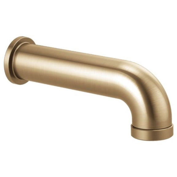Open Box Brizo Rp81438 Essential 7-9/16" Diverter Tub Spout - Gold