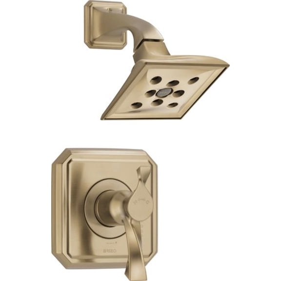 Open Box Brizo T60230 Virage Thermostatic Shower Trim - Gold