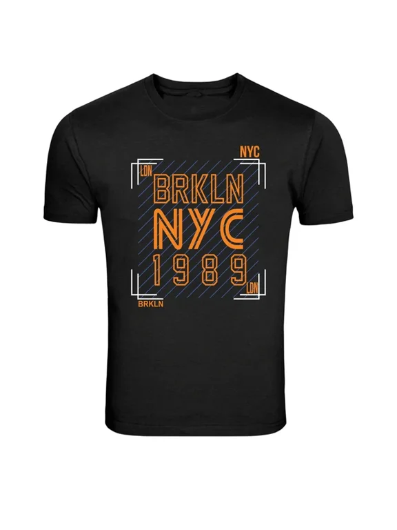 Brkln NYC 1989 Brooklyn New York Urban Graphic Classic Look For Casual Occasions T-Shirt, Size S-5XL